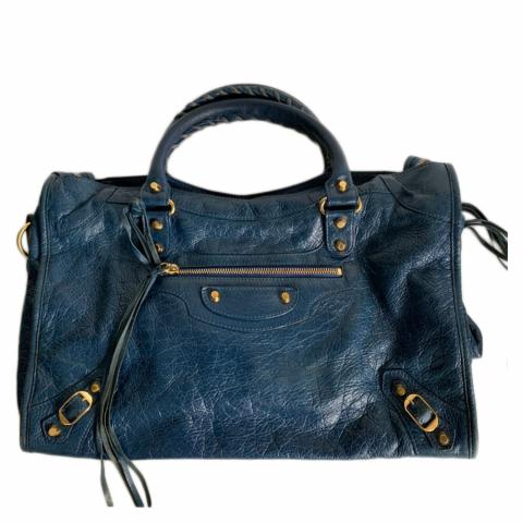 Sell Balenciaga Regular City Bag - Blue | HuntStreet.com